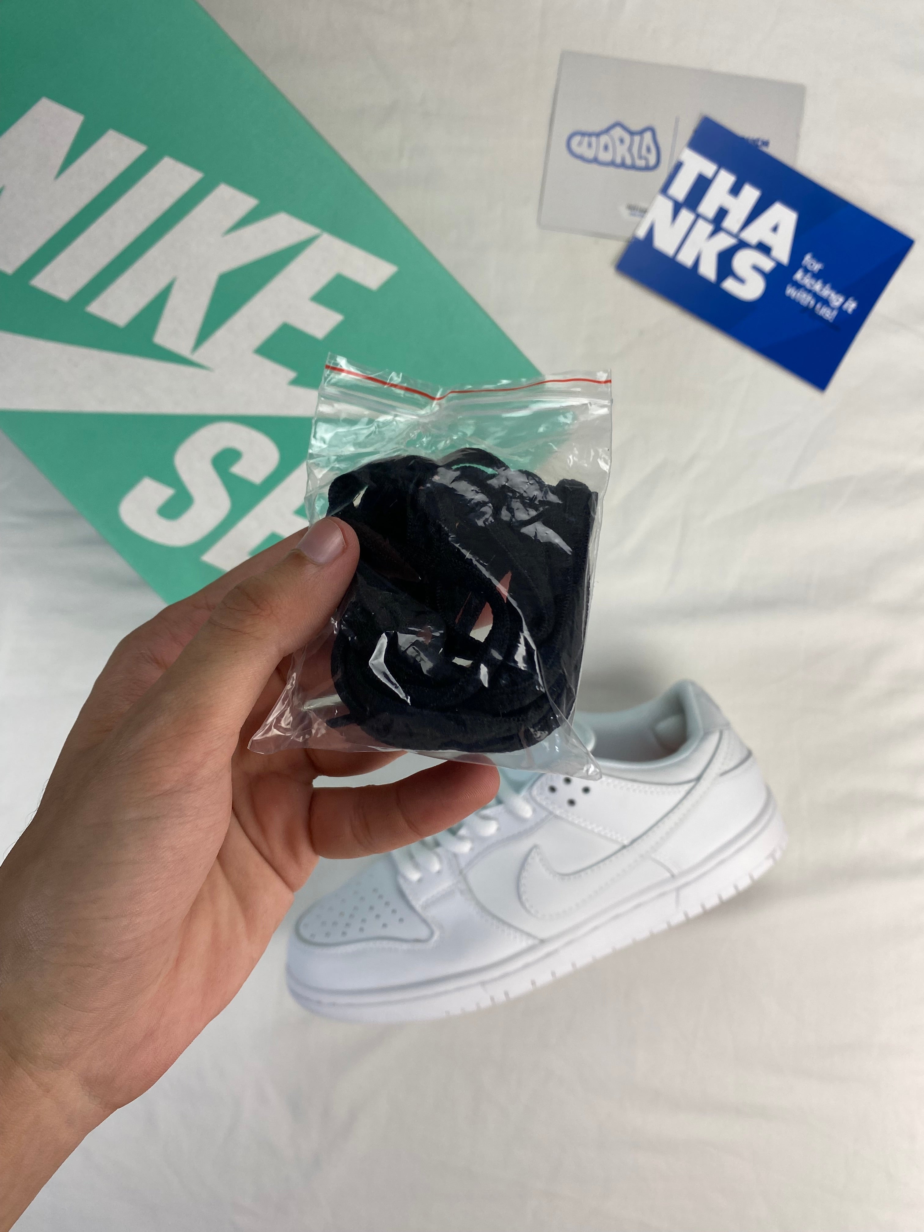 Nike Dunk Low Pro SB 'Triple White'