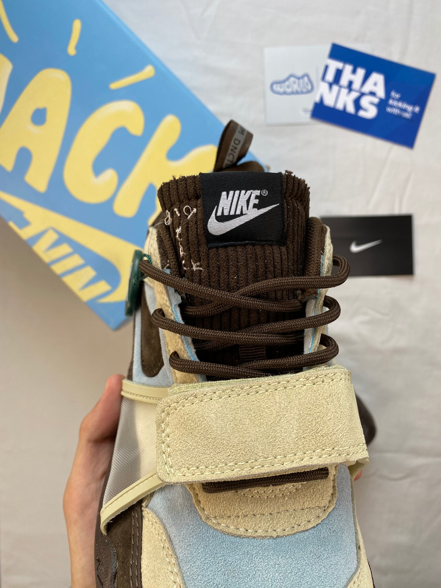 Travis Scott x Zoom Field Jaxx 'Leche Blue'