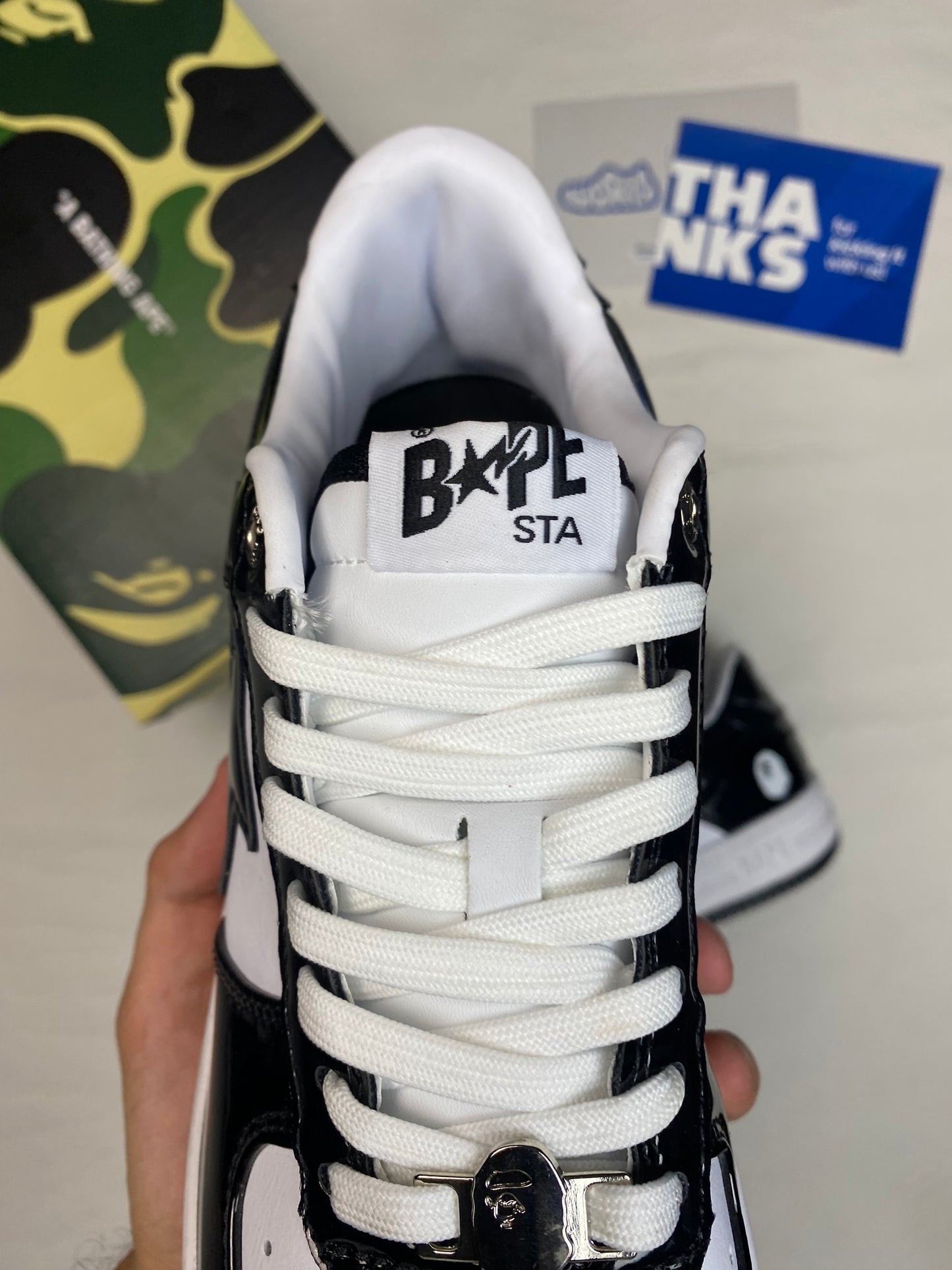 Bapesta 'Black'