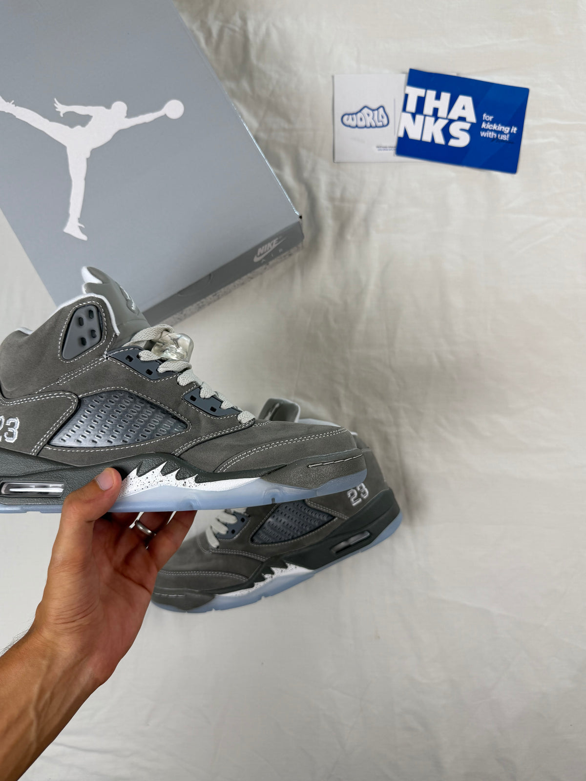 Jordan 5 Retro 'Wolf Grey' 2026