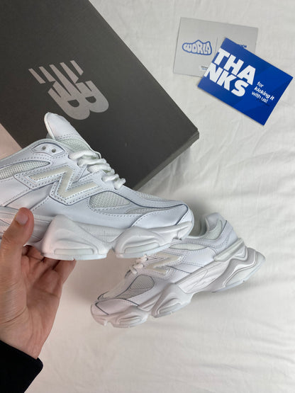 New Balance 9060 'Triple White'