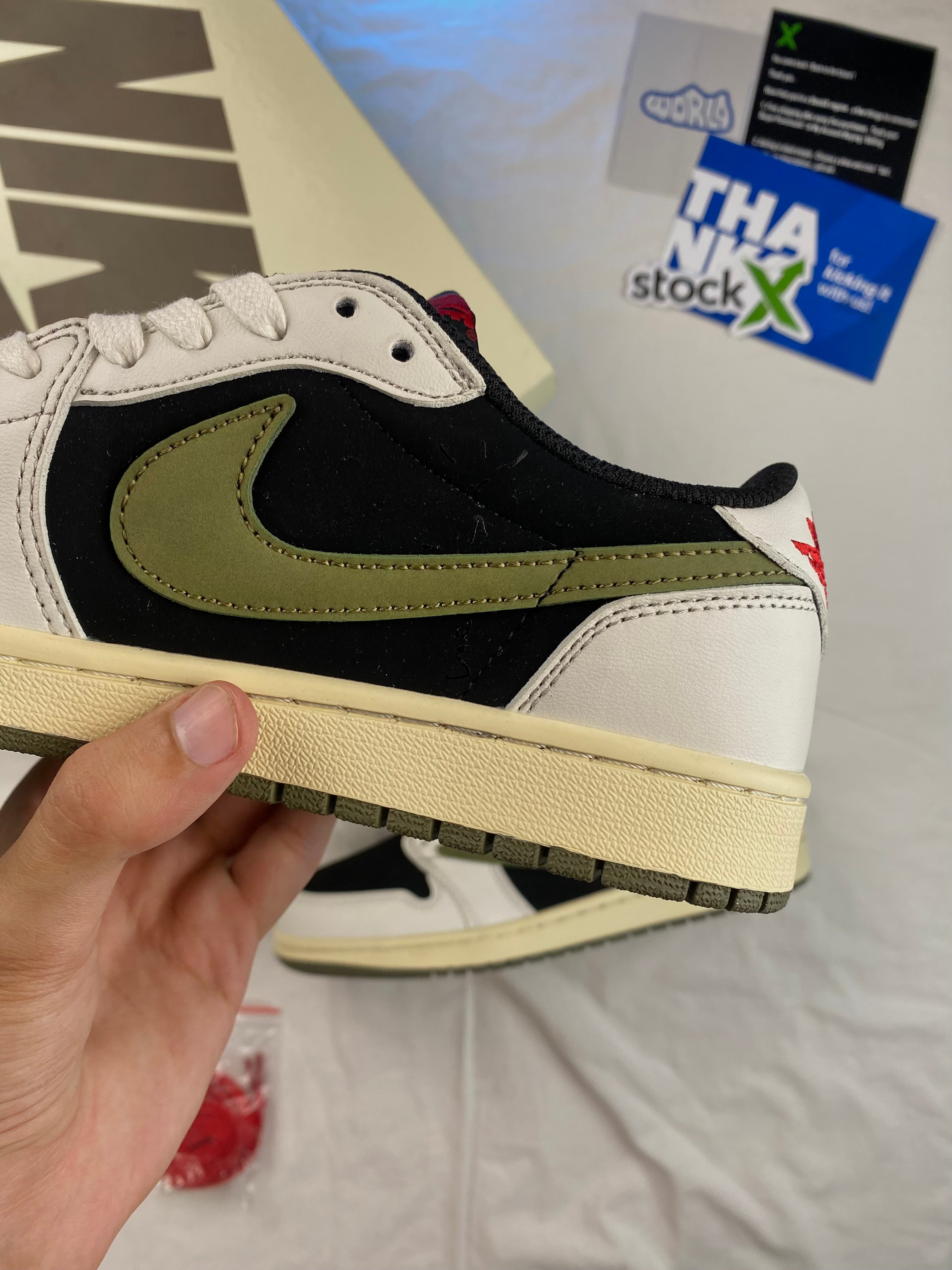 Travis Scott x Air Jordan 1 Low 'Olive'