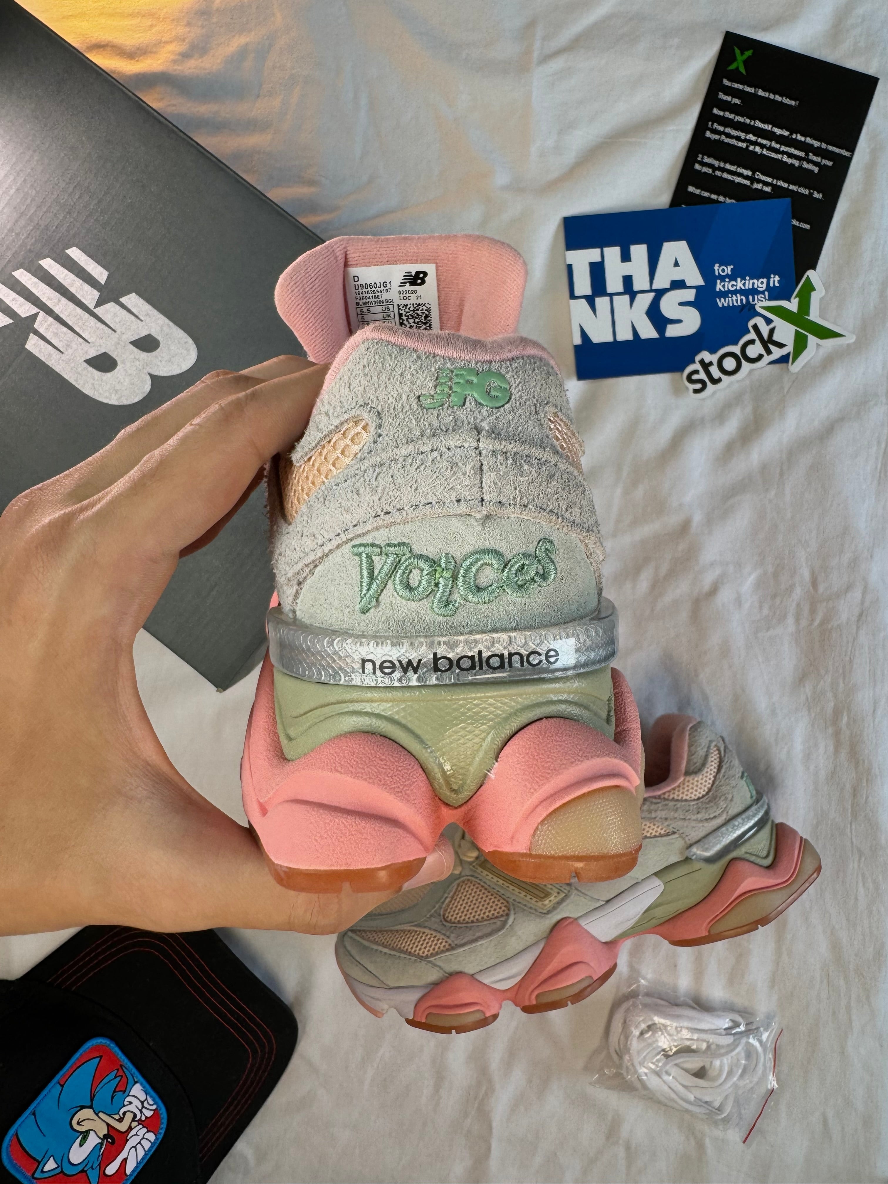 NEW BALANCE JOE FRESHGOODS X 9060 'BABY SHOWER BLUE'