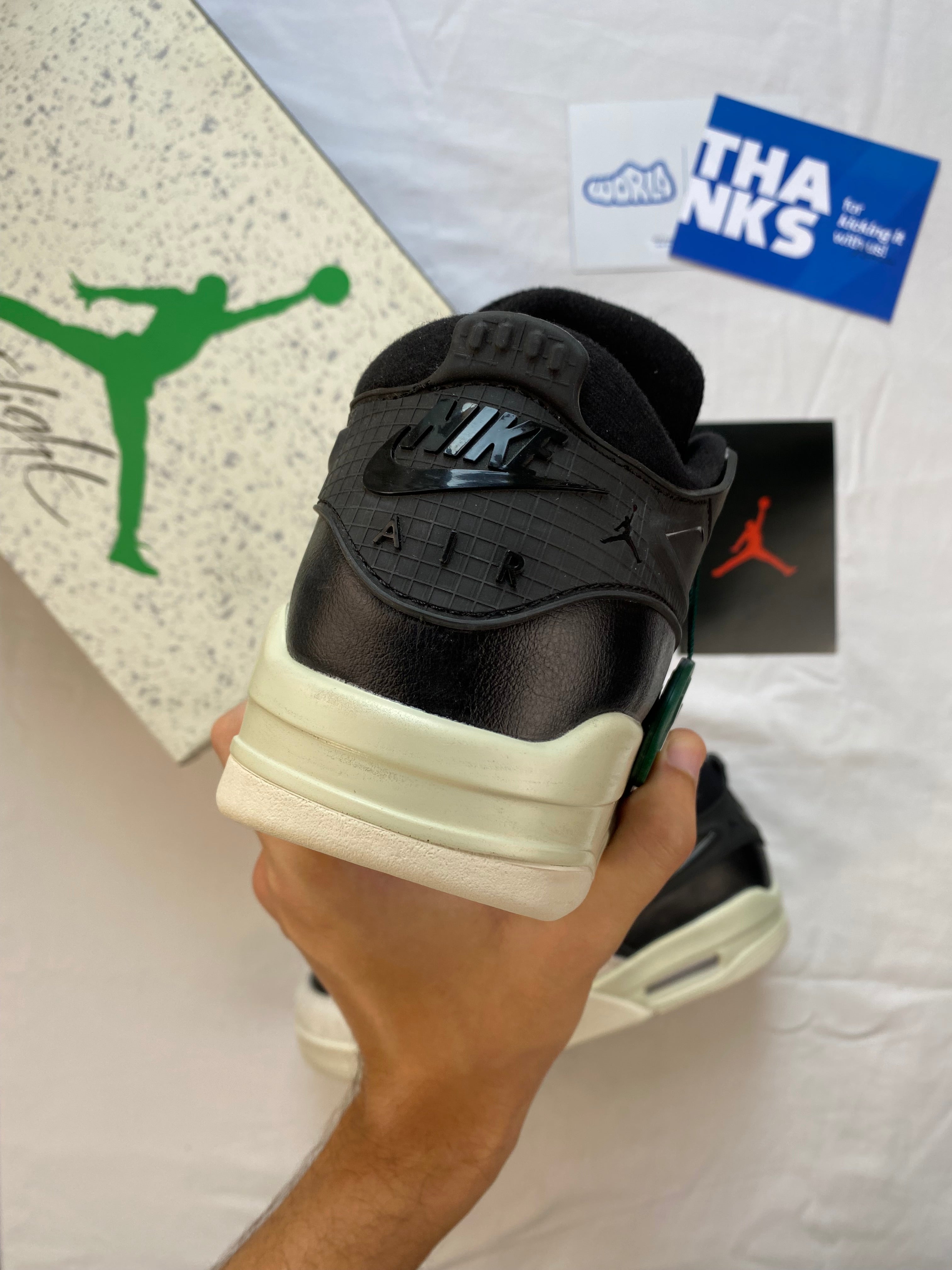 Jordan 4 RM 'Black Light Bone'