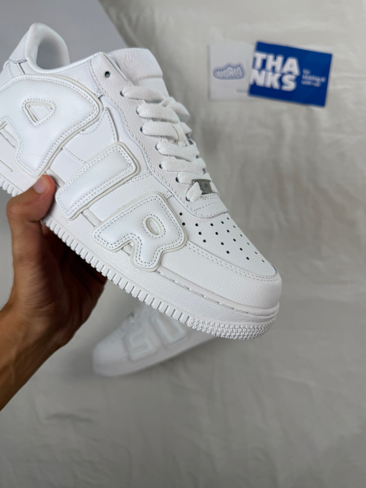 Nike x CPFM Air Force 1 "Triple White"