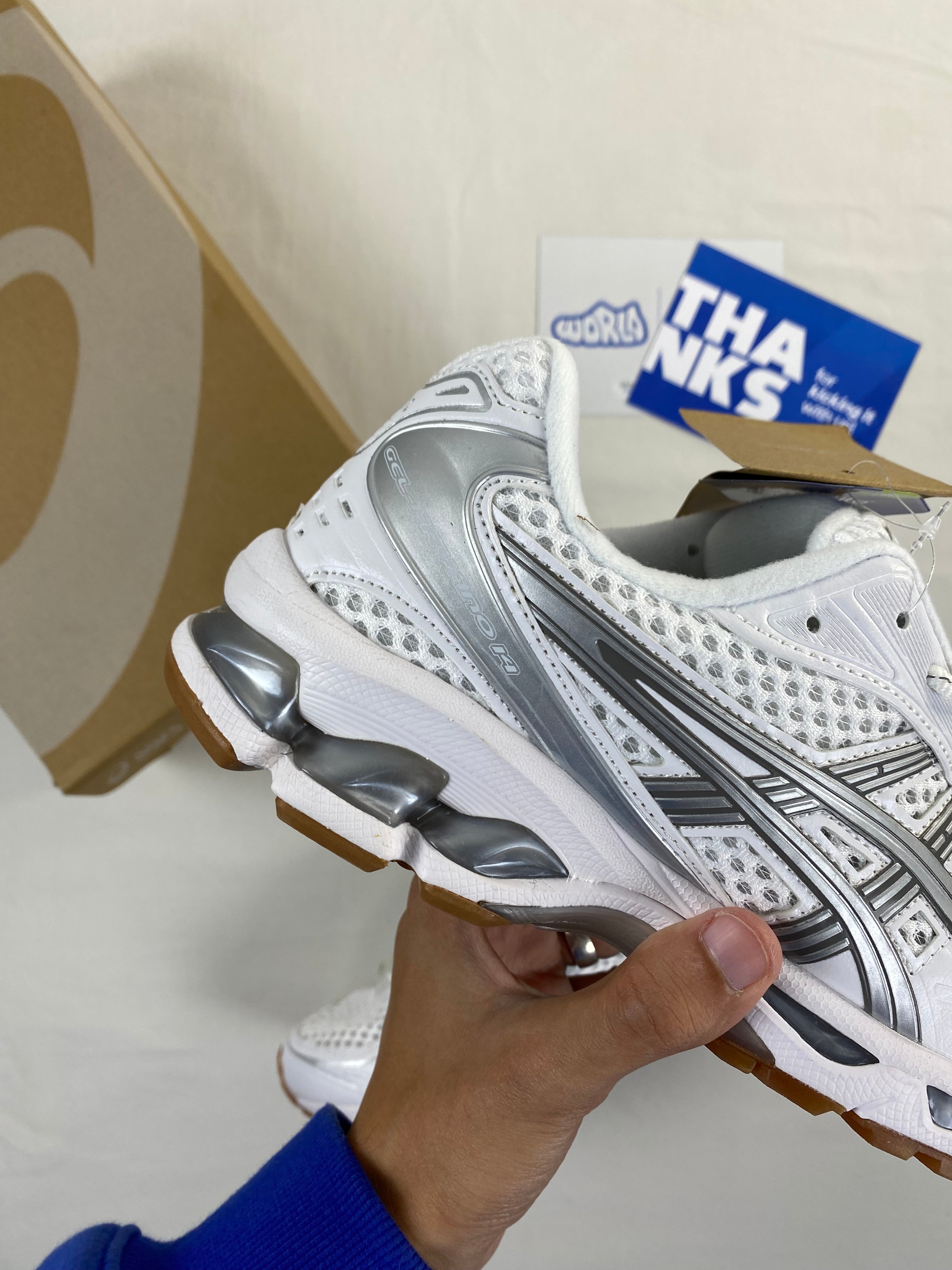 ASICS A.P.C. x Gel Kayano 14 'White Pure Silver'