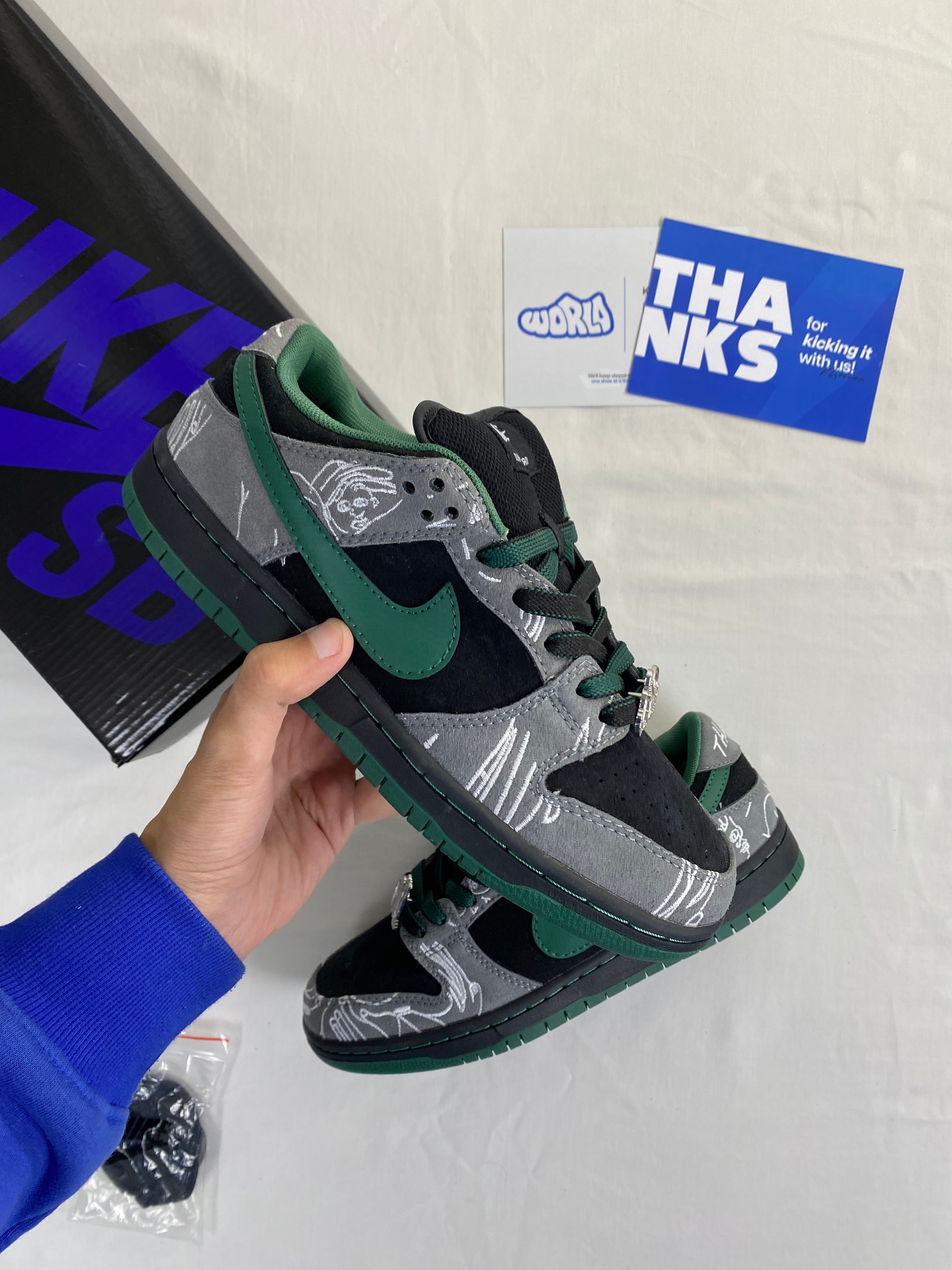 THERE Skateboards x Dunk Low SB 'Ultra Humanized'
