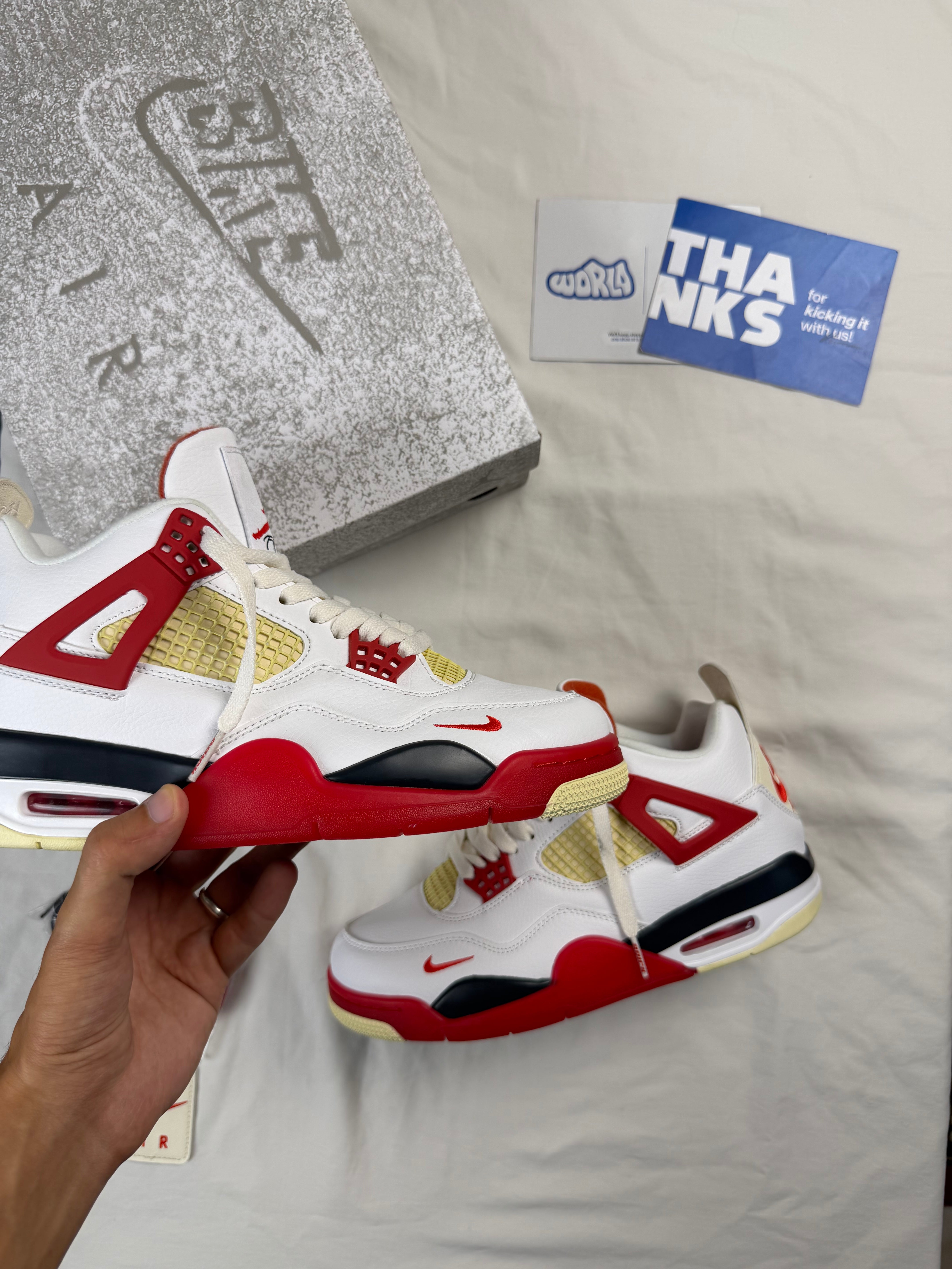 Nigel Sylvester x Jordan 4 Retro OG SP 'Brick After Brick'