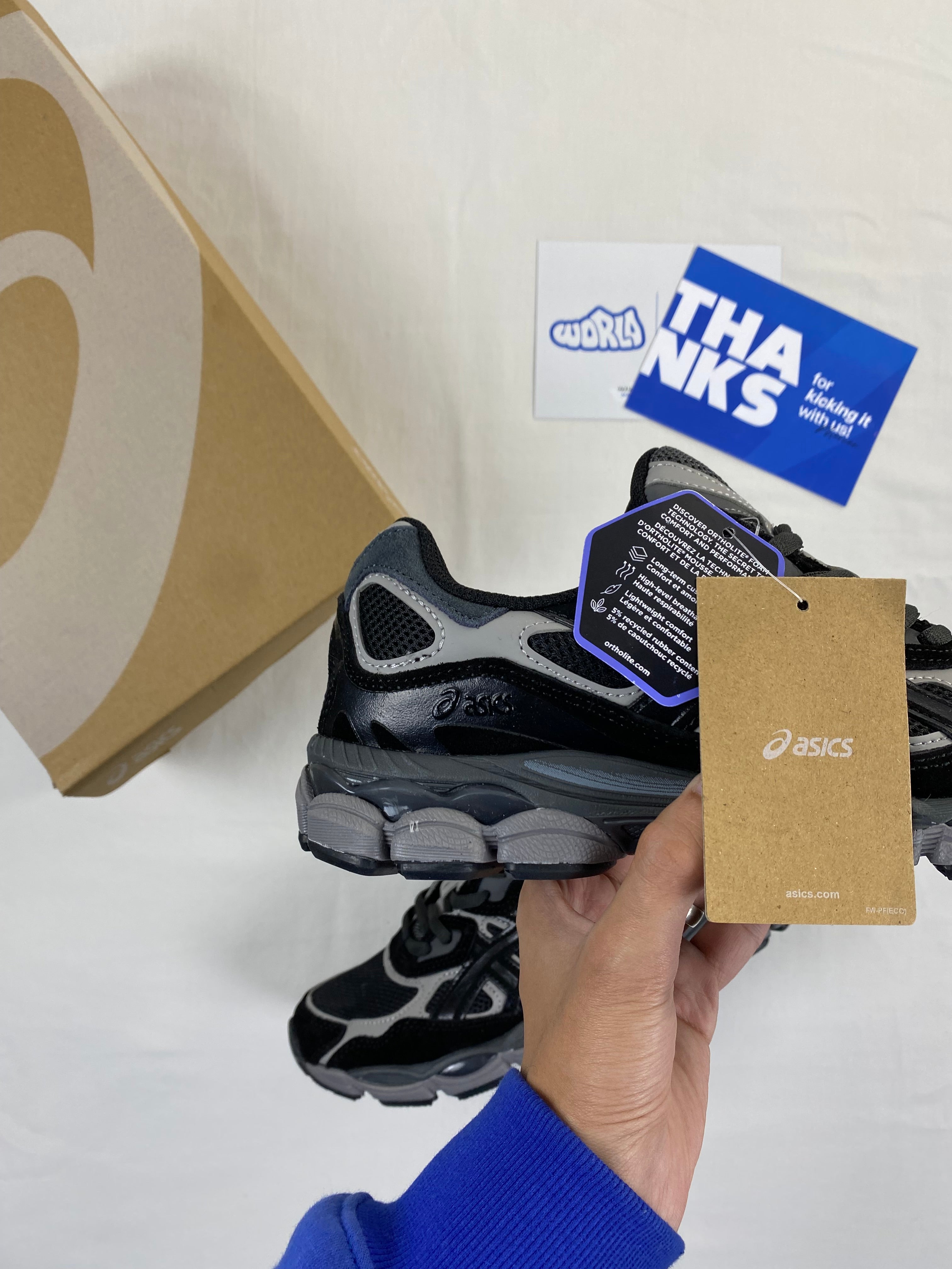 ASICS Gel NYC 'Graphite Grey Black'