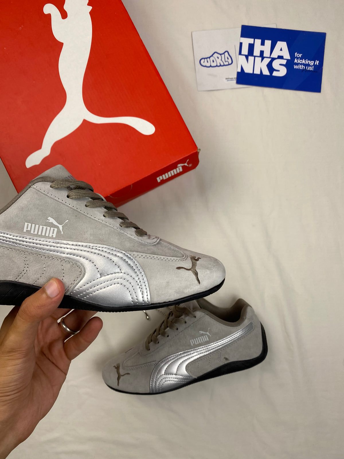Puma Speedcat Suede "Metallic Grey"