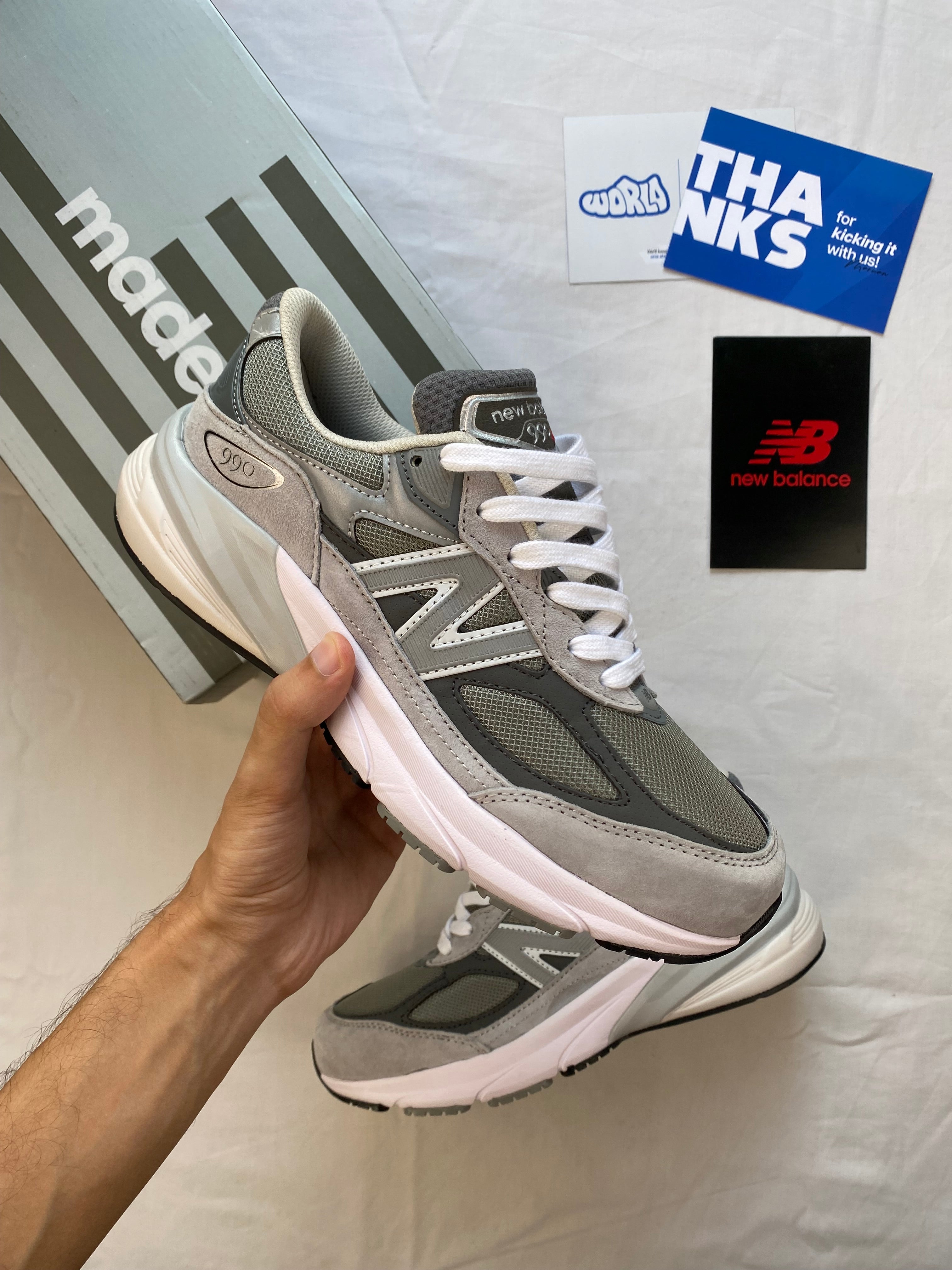 New Balance Teddy Santis x 990v6 Made in USA 'Grey Black'