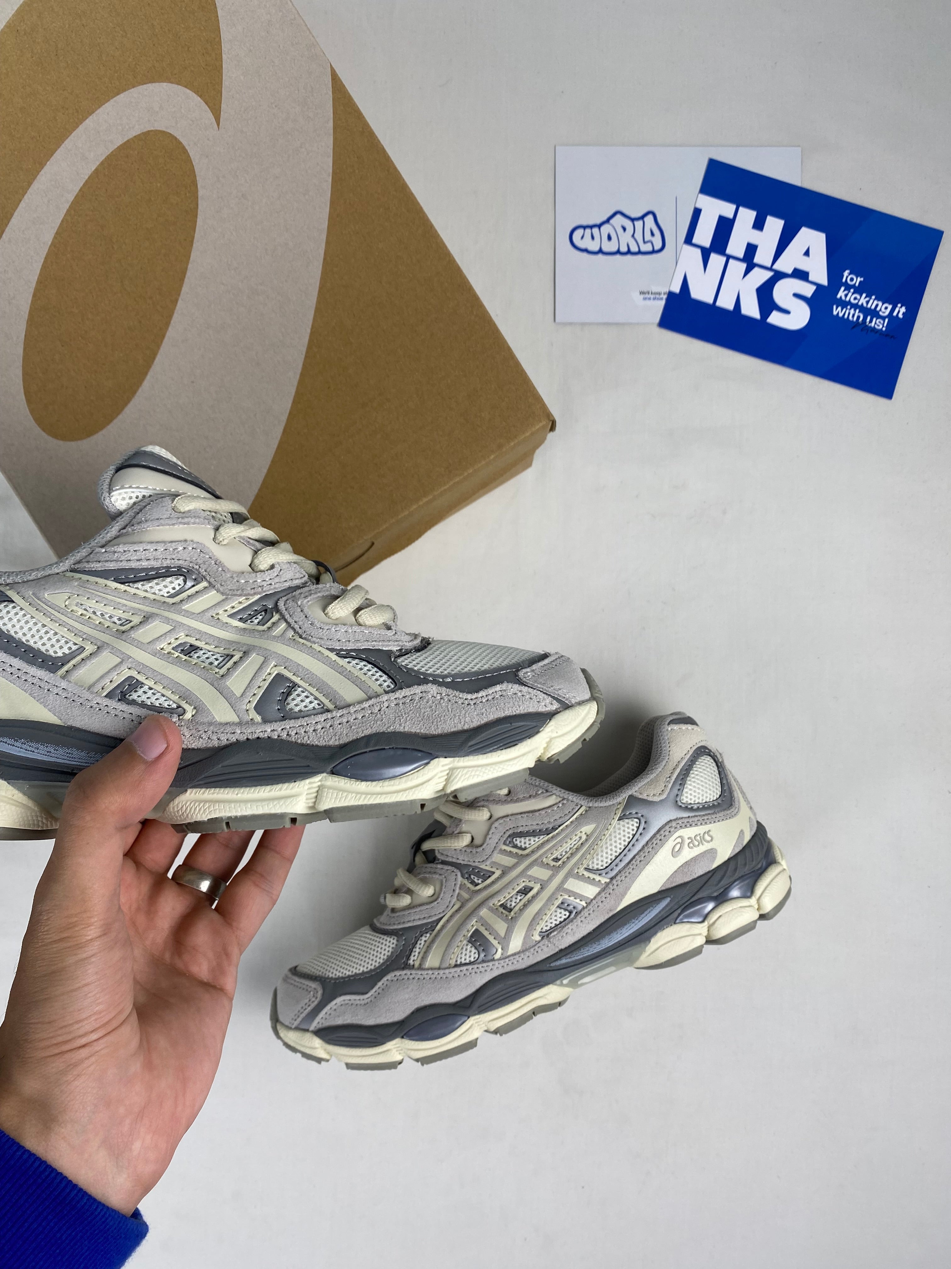ASICS Gel NYC 'Cream Oyster Grey'