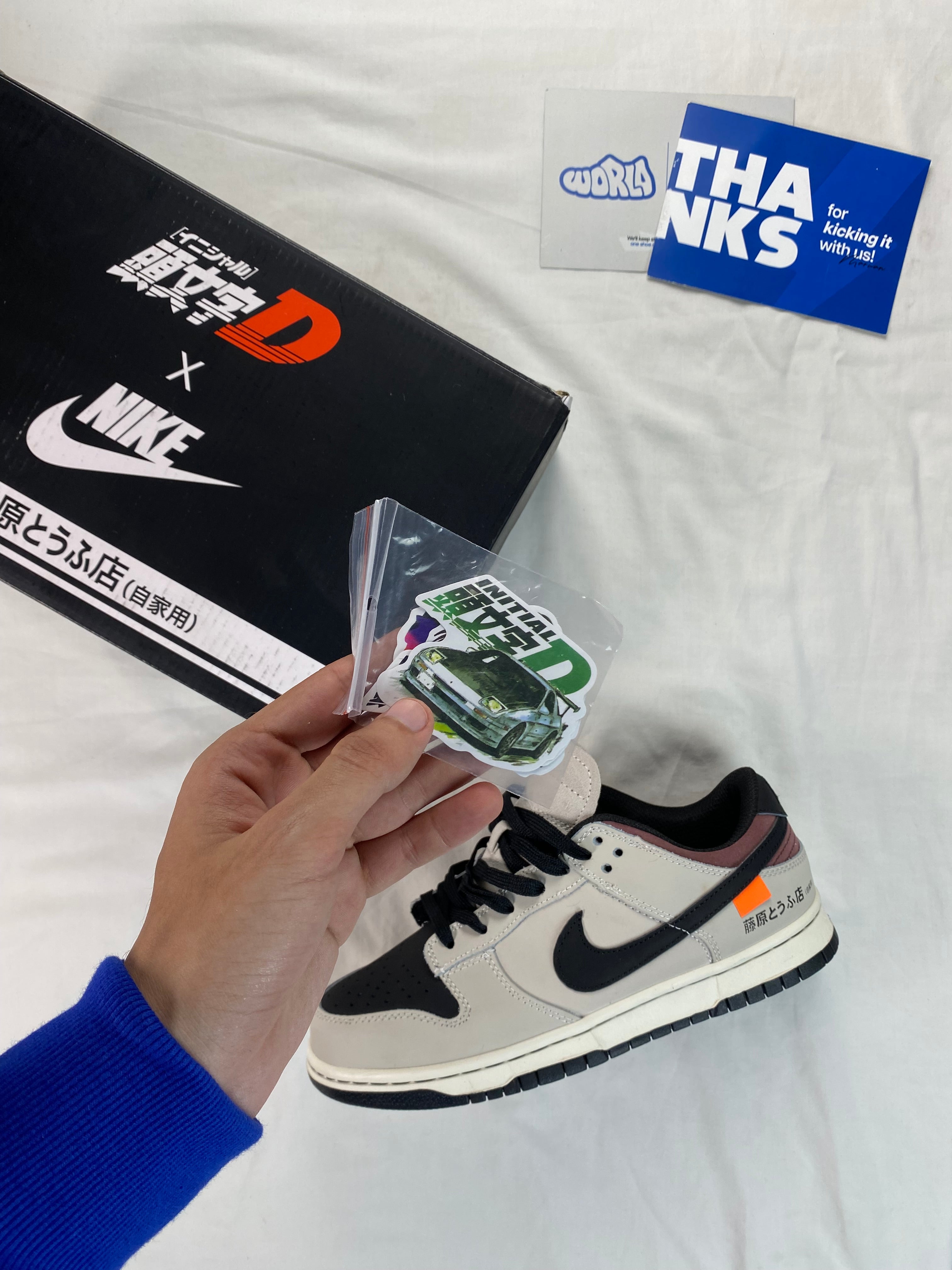Nike Dunk x D’Toyota AE86 “Panda Trueno”