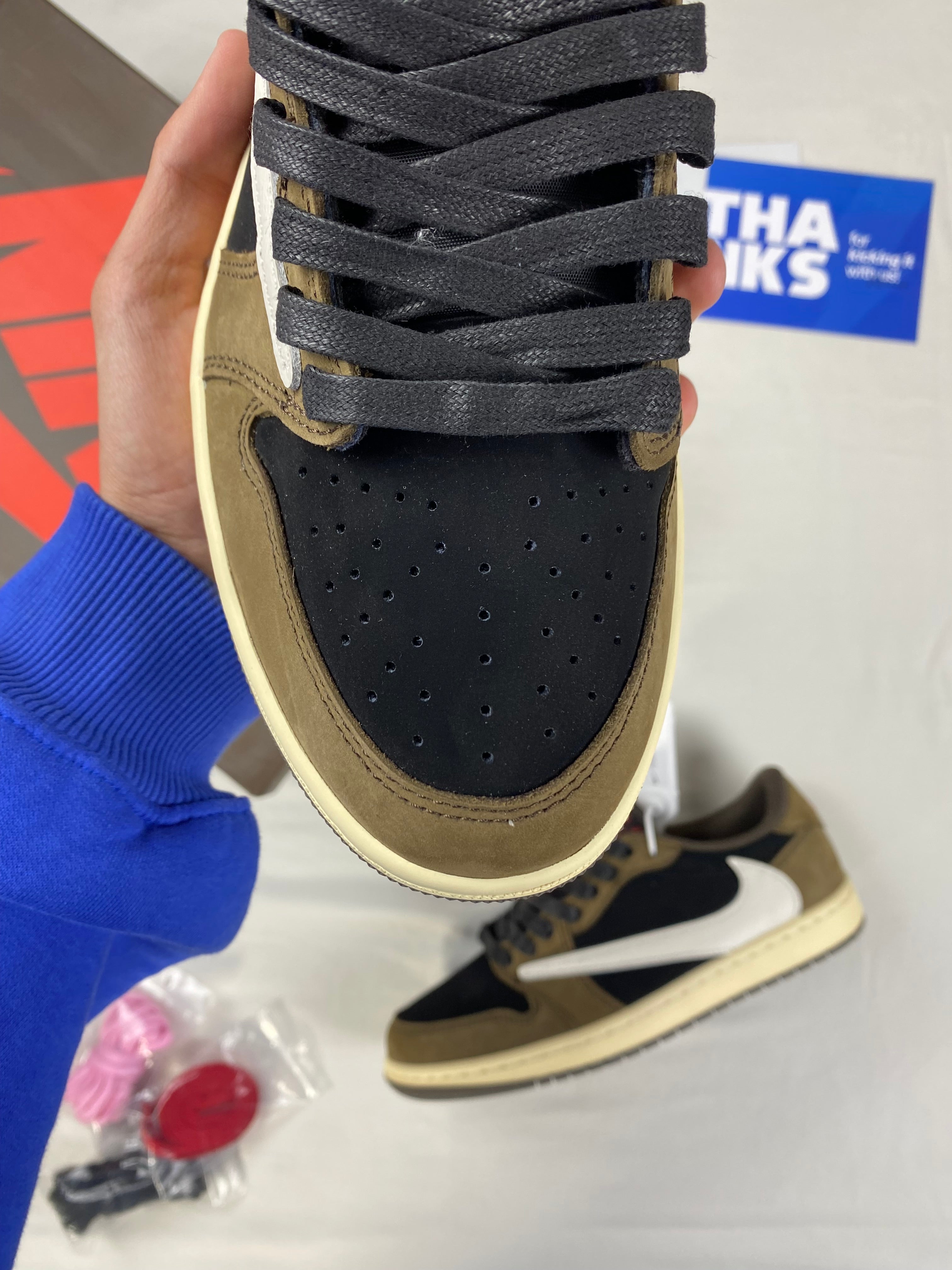 Travis Scott x Jordan 1 Low 'Mocha'