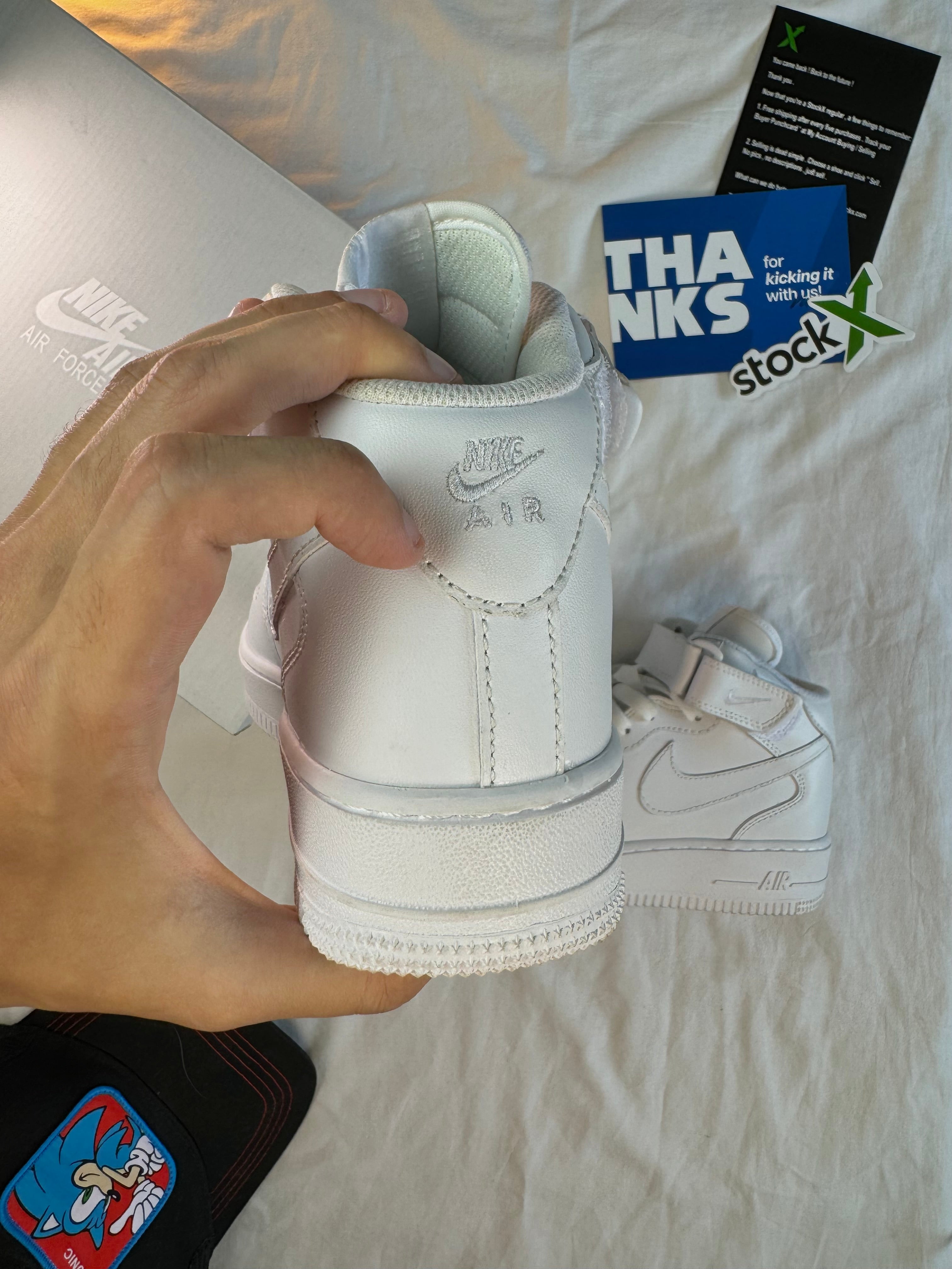 Nike Air Force 1 Mid '07 'Triple White'