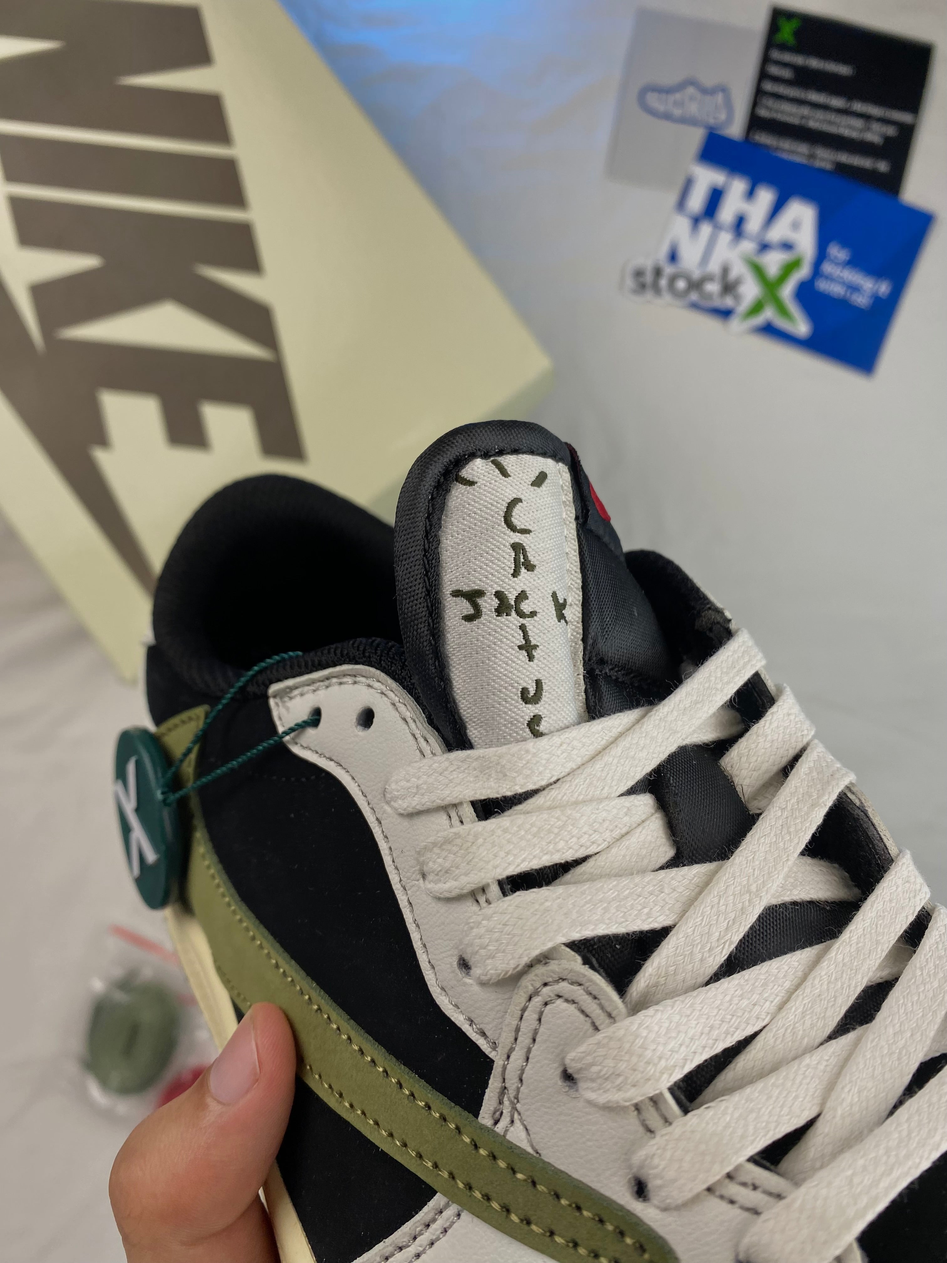 Travis Scott x Air Jordan 1 Low 'Olive'
