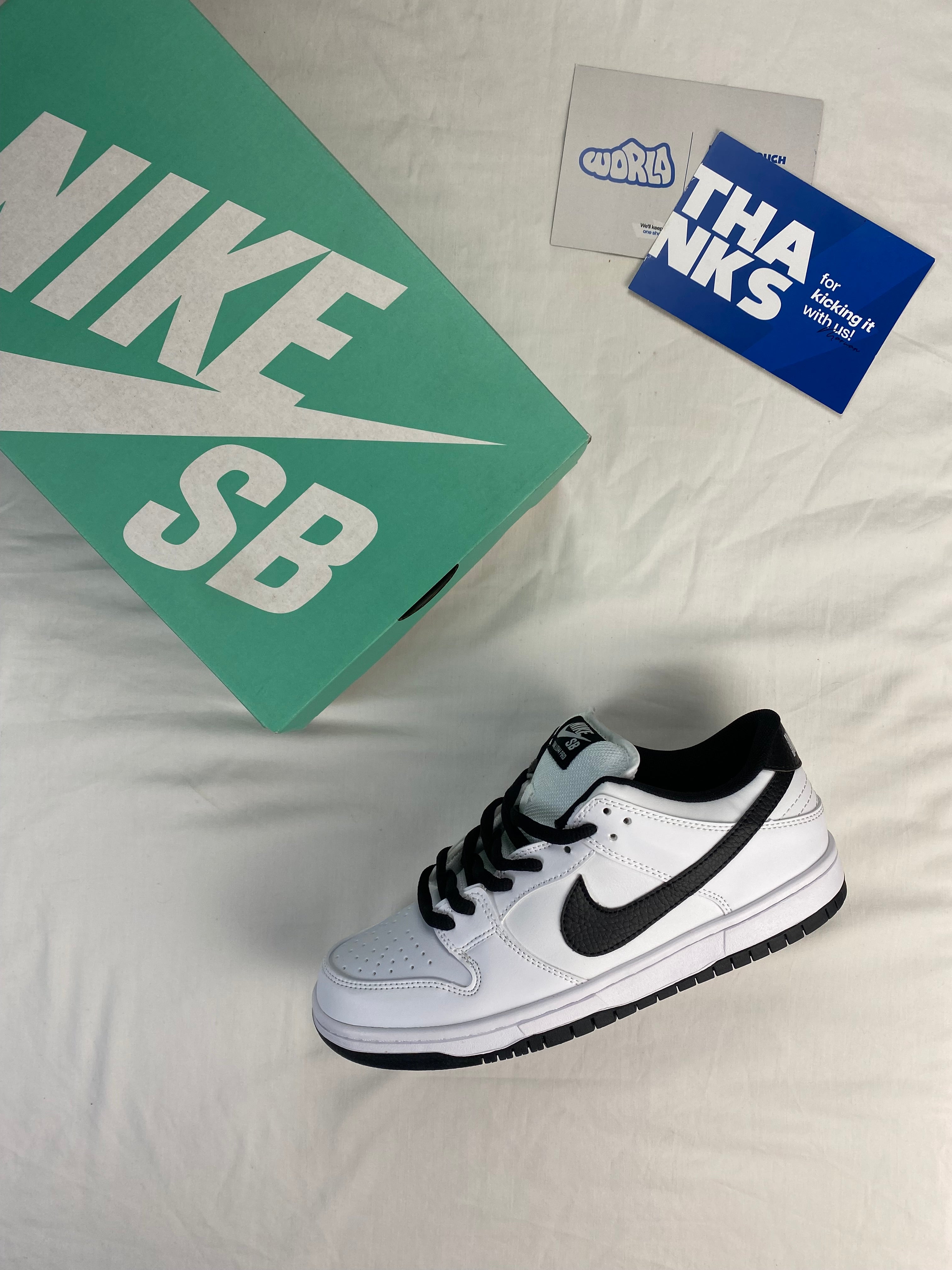 Nike Dunk Low Pro SB 'White Black'