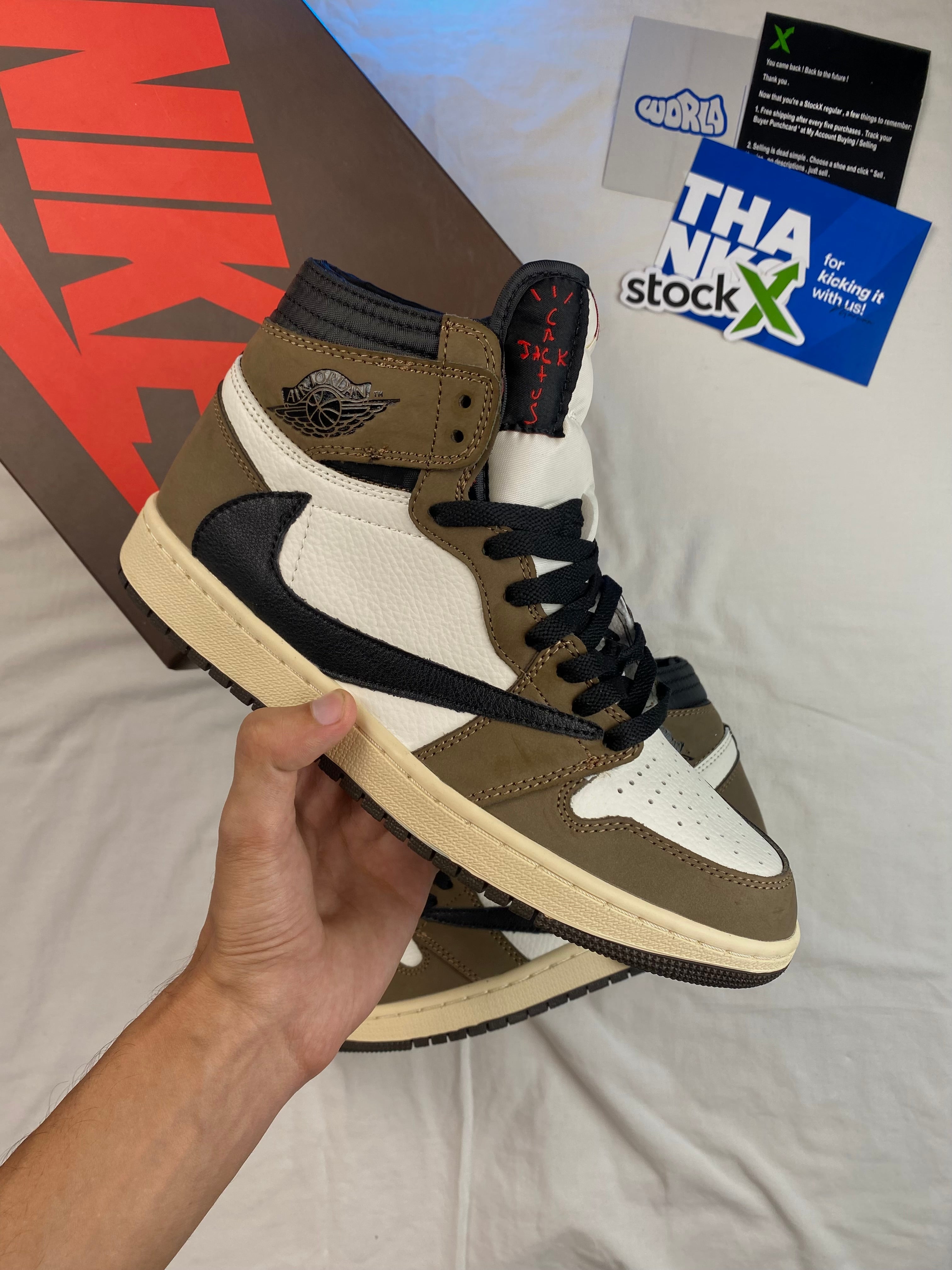 Travis Scott x Air Jordan 1 Retro High 'Mocha'