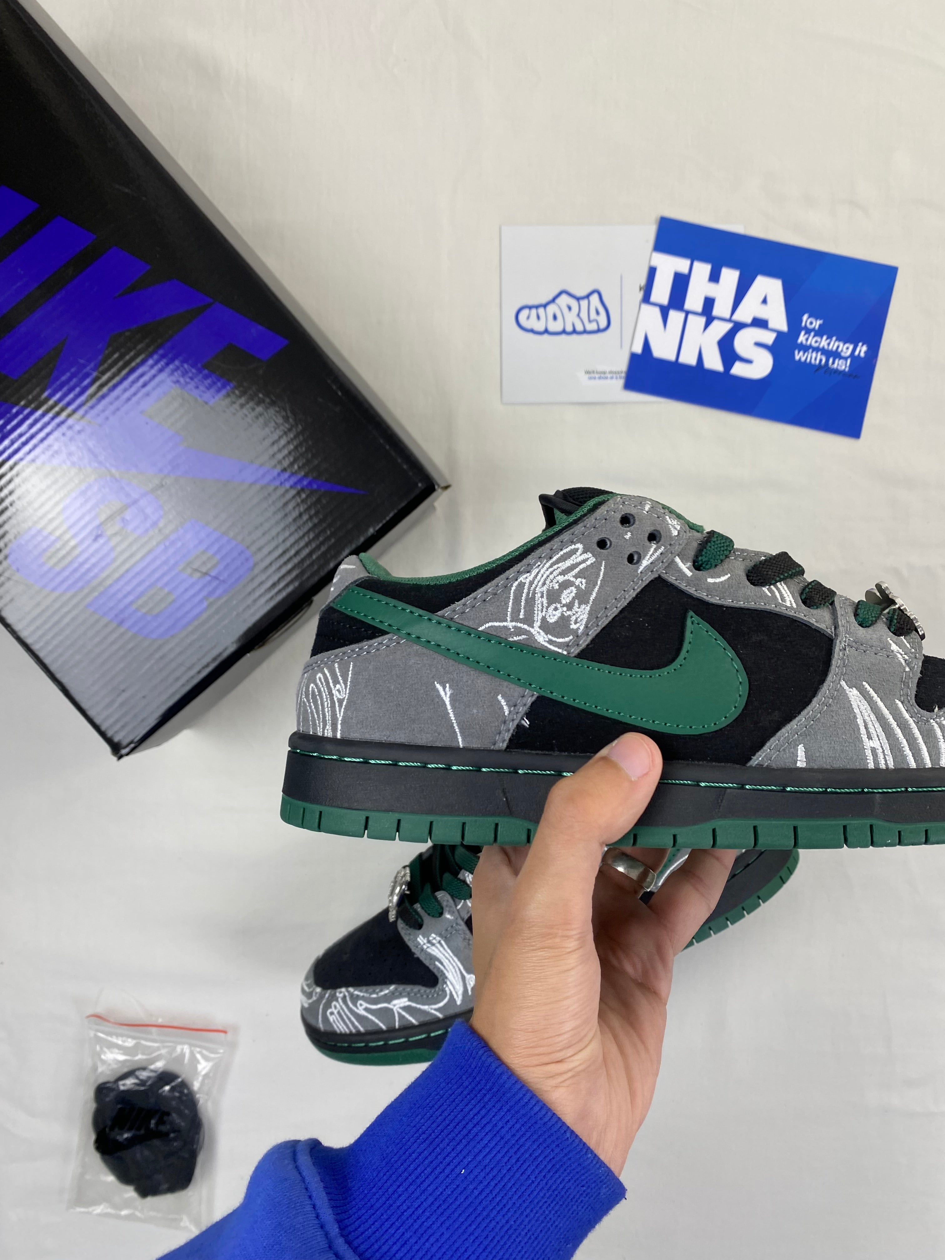 THERE Skateboards x Dunk Low SB 'Ultra Humanized'