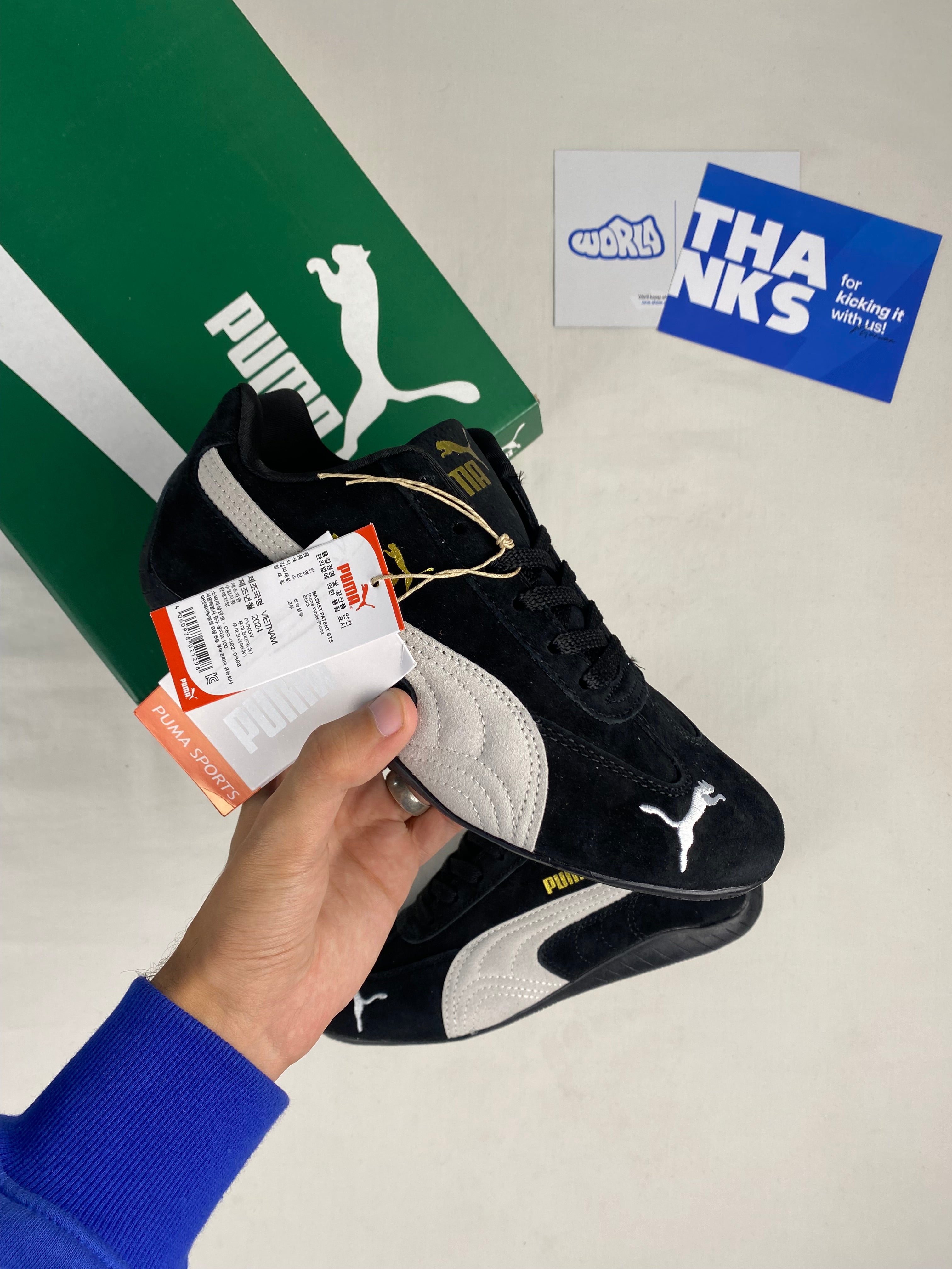 Puma Speedcat OG 'Black White'