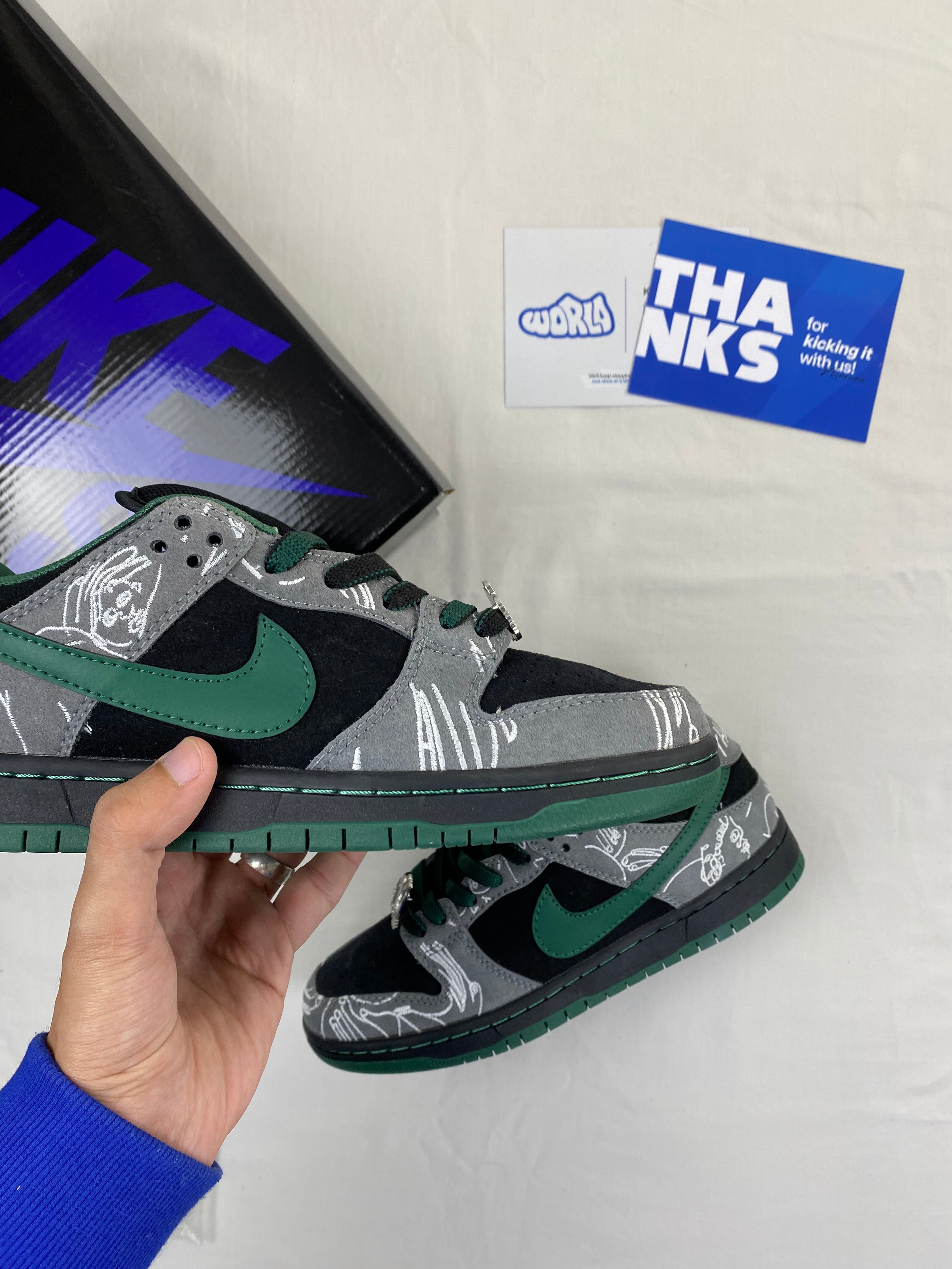 THERE Skateboards x Dunk Low SB 'Ultra Humanized'