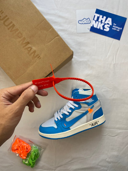 Off-White x Jordan 1 Retro High OG 'UNC'