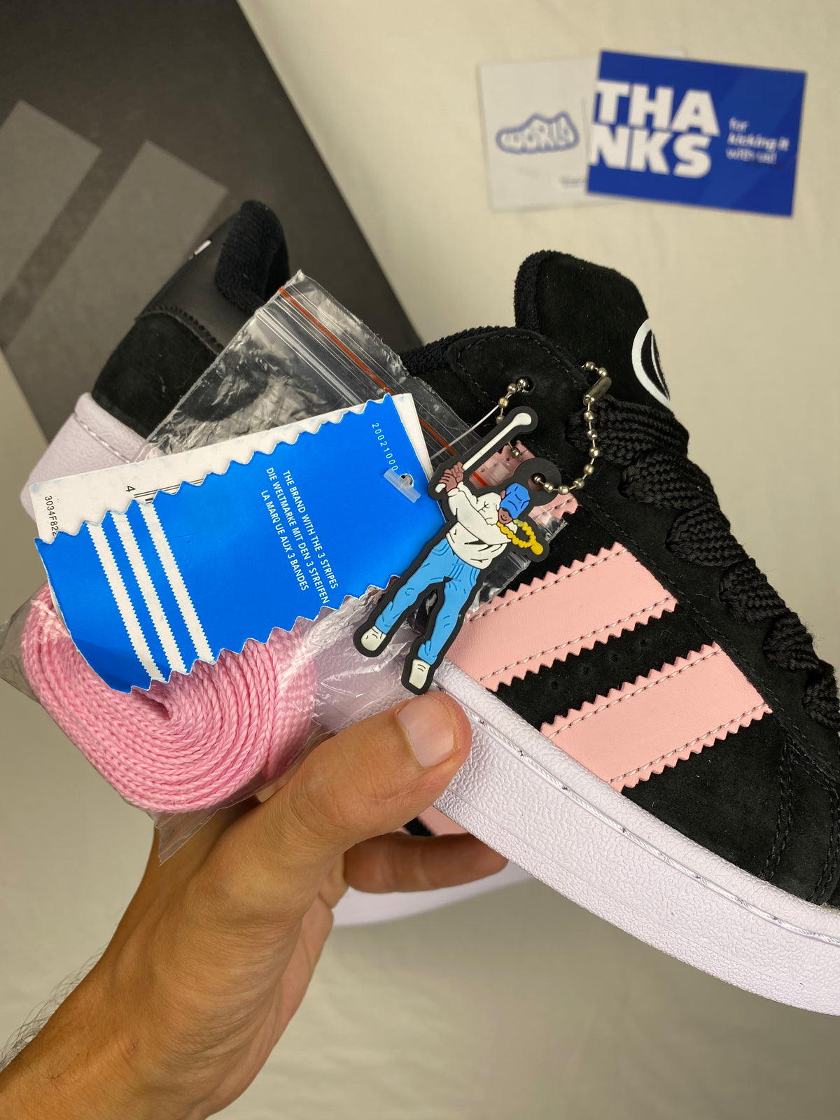 adidas Campus 00s 'Black True Pink'