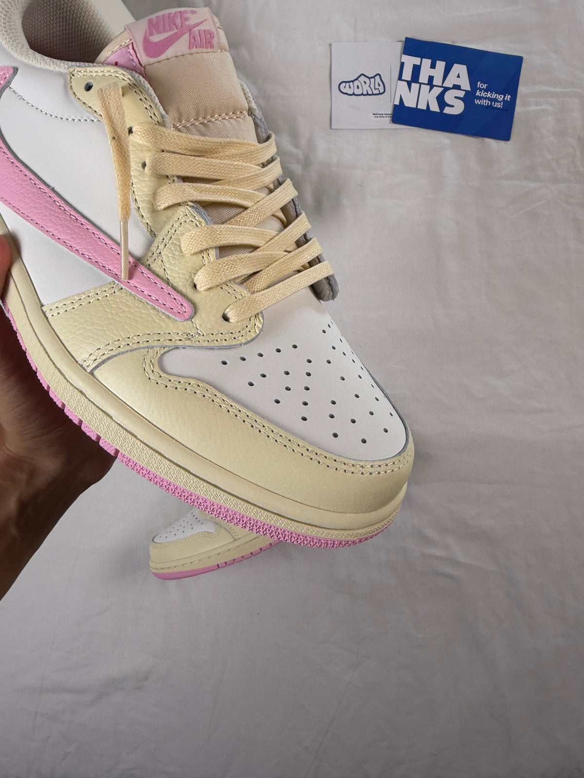 Travis Scott x Jordan 1 Retro Low OG 'Shy Pink'