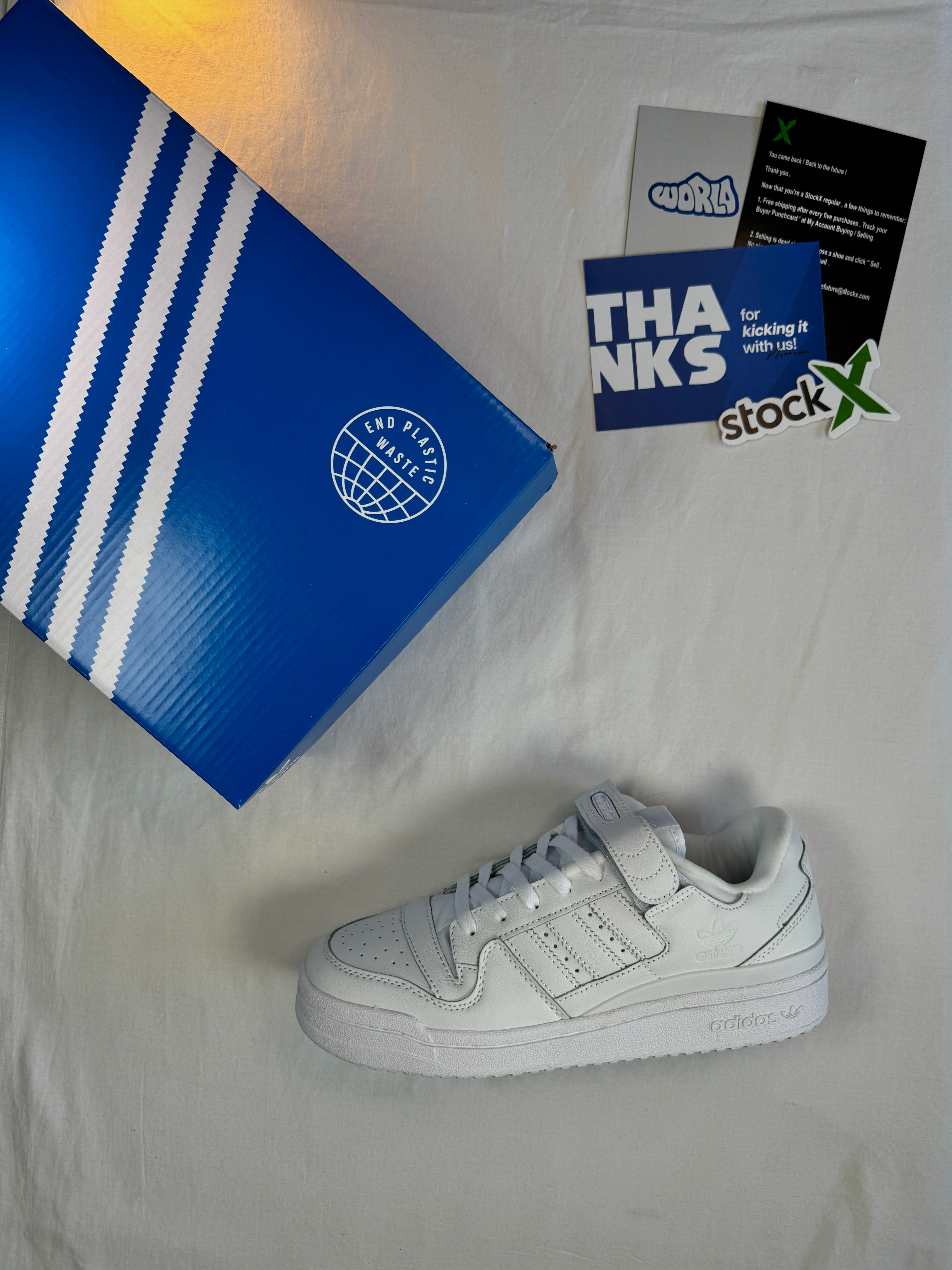 adidas FORUM LOW 'TRIPLE WHITE'
