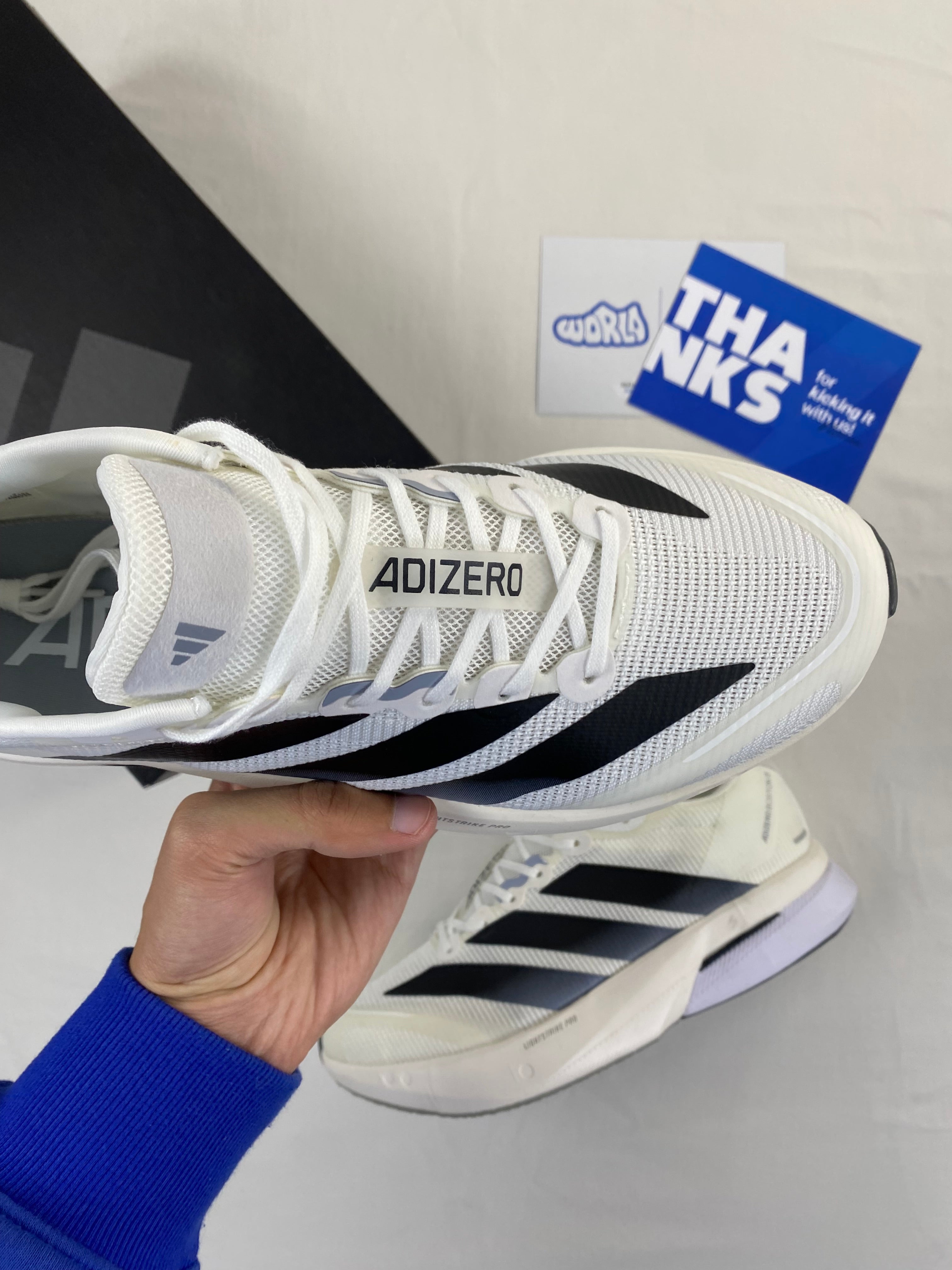 adidas Adizero Evo SL 'White Black'