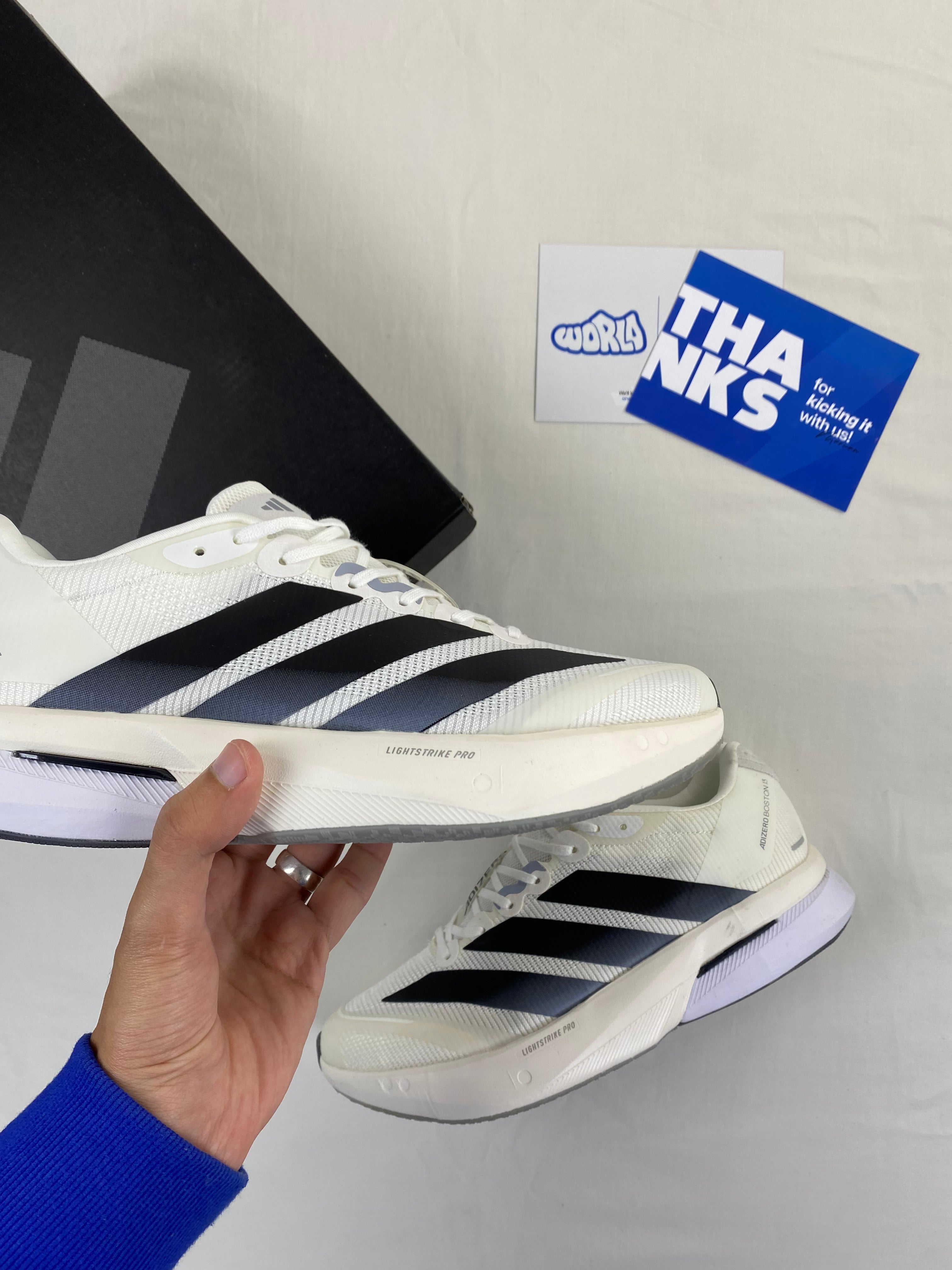 adidas Adizero Evo SL 'White Black'