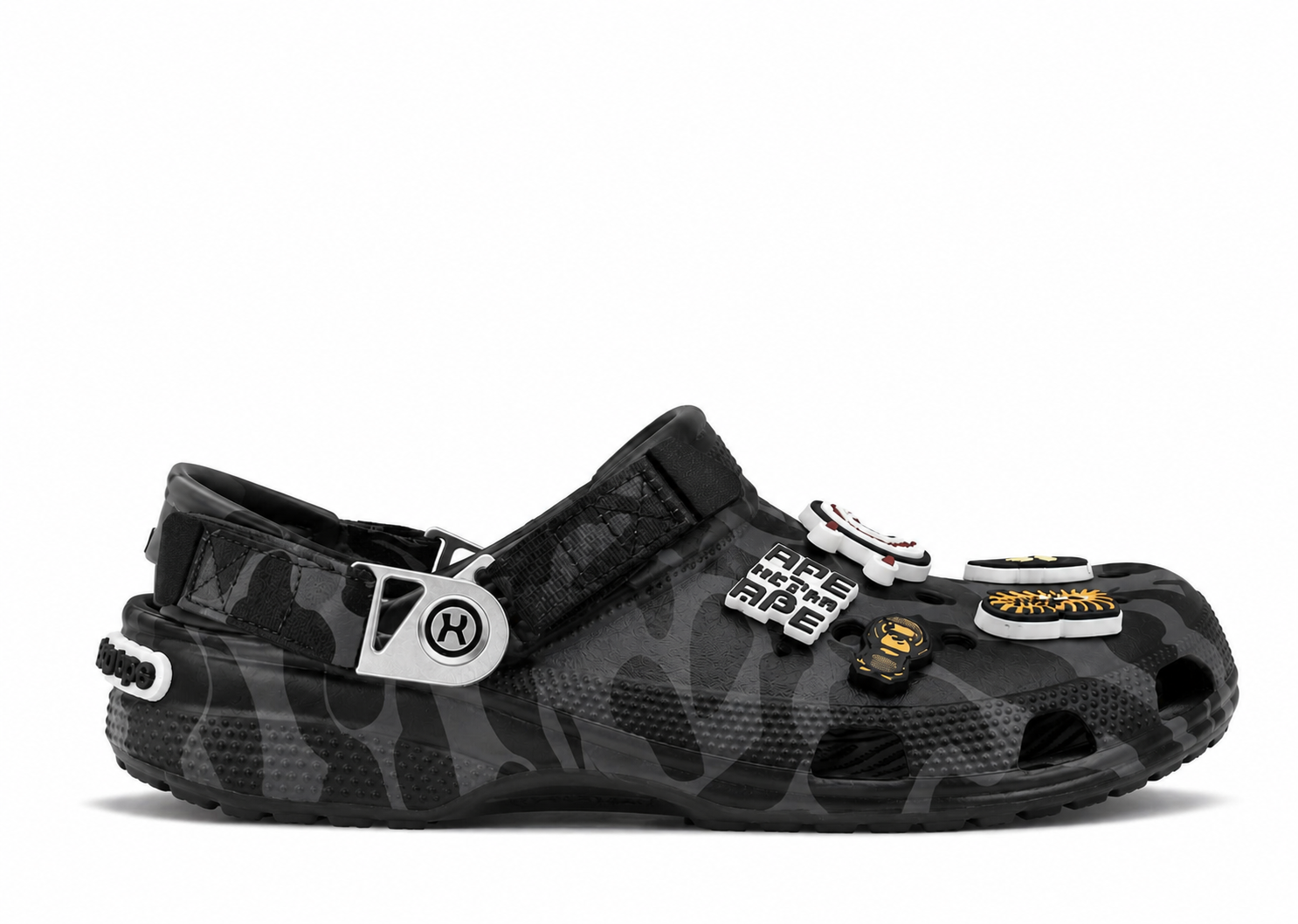 Crocs BAPE x Classic Clog 'ABC Camo - Black'